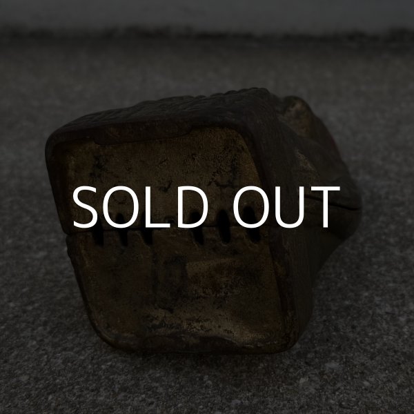 画像7: VINTAGE ANTIQUE BILLIKEN PIGGY BANK ヴィンテージ アンティーク ビリケン コインバンク マネーバンク 貯金箱 / オブジェ コレクタブル キャストアイアン 鋳物 アメリカ (7)