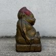 画像4: VINTAGE ANTIQUE BILLIKEN PIGGY BANK ヴィンテージ アンティーク ビリケン コインバンク マネーバンク 貯金箱 / オブジェ コレクタブル キャストアイアン 鋳物 アメリカ (4)