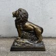 画像1: VINTAGE ANTIQUE COINBANK LION ヴィンテージ アンティーク コインバンク 貯金箱 ライオン / コレクタブル オブジェ インテリア ノベルティー 銀行 動物 置物 アメリカ (2) (1)