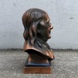 画像3: VINTAGE ANTIQUE BENJAMIN FRANKLIN ヴィンテージ アンティーク ベンジャミンフランクリン オブジェ 貯金箱 ジャパンカラー / コレクタブル ジャパンド ノベルティー 胸像 置物 アメリカ (2) (3)