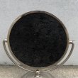 画像8: VINTAGE ANTIQUE STAND MIRROR NICKEL ヴィンテージ アンティーク スタンドミラー 鏡 / 卓上ミラー シェービングミラー ニッケル ラウンド インテリア  化粧 店舗什器 アメリカ USA (6) (8)