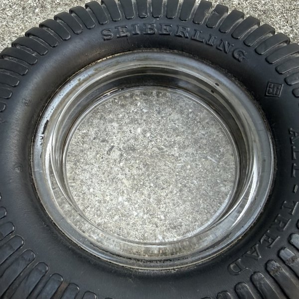 画像11: VINTAGE ANTIQUE SEIBERLING TIRE ASHTRAY ヴィンテージ アンティーク セイバーリング タイヤ型 灰皿 アッシュトレイ / コレクタブル モーター系 アドバタイジング 企業物 喫煙具 アメリカ (11)