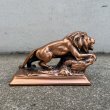 画像2: VINTAGE ANTIQUE LIONS CLUBS INTERNATIONAL ヴィンテージ アンティーク ライオンズクラブ ライオン オブジェ / コレクタブル ディスプレイ インテリア ペーパーウェイト 動物 置物  雑貨 アメリカ USA  (2)