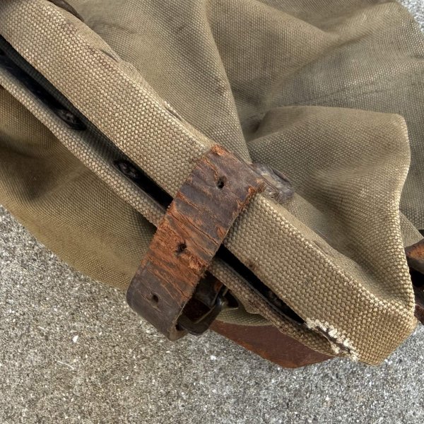 画像9: VINTAGE ANTIQUE BELL SYSTEM TOOL BAG ヴィンテージ アンティーク ベルシステム ツールバッグ メイソンバッグ カバン / 鞄 コレクタブル アドバタイジング 工具入れ 企業物 アメリカ (9)