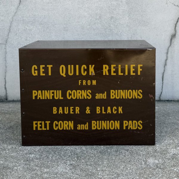 画像4: VINTAGE ANTIQUE BAUER&BLACK MEDICAL BOX ヴィンテージ アンティーク メディカルボックス キャビネット / ディスプレイ ケース 収納 棚 箱 アドバタイジング 店舗什器 アメリカ (4)