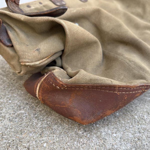 画像10: VINTAGE ANTIQUE BELL SYSTEM TOOL BAG ヴィンテージ アンティーク ベルシステム ツールバッグ メイソンバッグ カバン / 鞄 コレクタブル アドバタイジング 工具入れ 企業物 アメリカ (10)