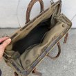 画像7: VINTAGE ANTIQUE BELL SYSTEM TOOL BAG ヴィンテージ アンティーク ベルシステム ツールバッグ メイソンバッグ カバン / 鞄 コレクタブル アドバタイジング 工具入れ 企業物 アメリカ (7)