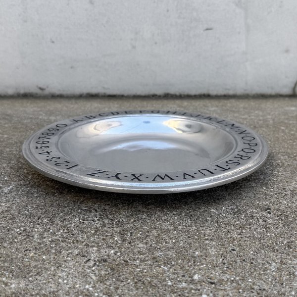 画像4: VINTAGE ANTIQUE WILTON COLUMBIA PLATE ヴィンテージ アンティーク トレー プレート / インテリア ピューター 小物入れ 雑貨 店舗什器 アメリカ (4)