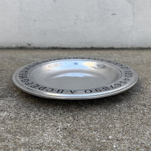 画像5: VINTAGE ANTIQUE WILTON COLUMBIA PLATE ヴィンテージ アンティーク トレー プレート / インテリア ピューター 小物入れ 雑貨 店舗什器 アメリカ (5)