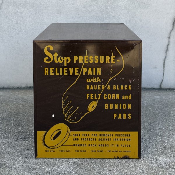画像3: VINTAGE ANTIQUE BAUER&BLACK MEDICAL BOX ヴィンテージ アンティーク メディカルボックス キャビネット / ディスプレイ ケース 収納 棚 箱 アドバタイジング 店舗什器 アメリカ (3)