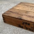 画像9: VINTAGE ANTIQUE WOOD CRATE WOODEN BOX ヴィンテージ アンティーク ウッドボックス 木箱 / コレクタブル 収納 ケース アドバタイジング ガーデニング 浅型 企業物 店舗什器 アメリカ  (9)