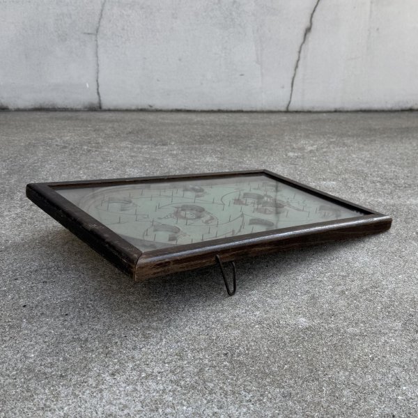 画像3: VINTAGE ANTIQUE PINBALL GAME DOUBLE POOSH UP ヴィンテージ アンティーク ピンボールゲーム / コレクタブル 卓上ゲーム ボードゲーム インテリア ウッド 木製 娯楽 アメリカ (1) (3)