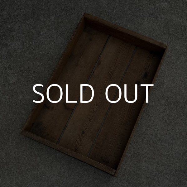 画像6: VINTAGE ANTIQUE WOOD CRATE WOODEN BOX ヴィンテージ アンティーク ウッドボックス 木箱 / コレクタブル 収納 ケース アドバタイジング ガーデニング 浅型 企業物 店舗什器 アメリカ  (6)