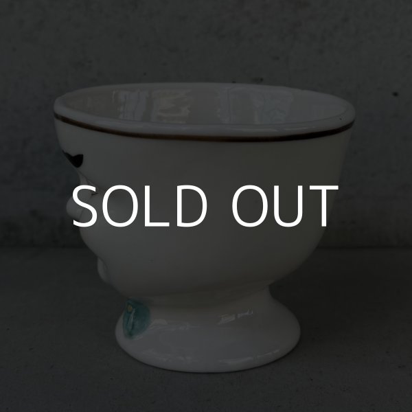 画像4: VINTAGE ANTIQUE BAILEYS SUGAR POT ヴィンテージ アンティーク ベイリーズ フェイスカップ シュガーポット / コレクタブル オブジェ ティーカップ マグカップ ノベルティ 1996年限定 陶器 食器 雑貨 B (4)