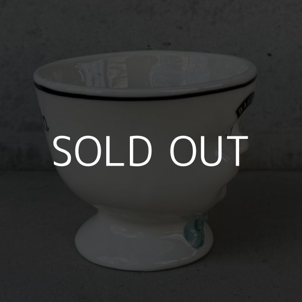 画像3: VINTAGE ANTIQUE BAILEYS SUGAR POT ヴィンテージ アンティーク ベイリーズ フェイスカップ シュガーポット / コレクタブル オブジェ ティーカップ マグカップ ノベルティ 1996年限定 陶器 食器 雑貨 B (3)