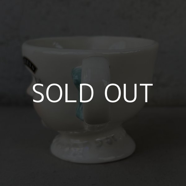 画像4: VINTAGE ANTIQUE BAILEYS CREAMER ヴィンテージ アンティーク ベイリーズ フェイスカップ クリーマー ウィンキング / コレクタブル オブジェ マグカップ ノベルティ 1996年限定 陶器 食器 雑貨 D (4)