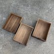 画像8: アンティーク 昭和レトロ 古道具 小引き出し 棚 チェスト / 木製 収納 三段 家具 小物入れ ケース 古民家 蔵 うぶだし 日本 (8)
