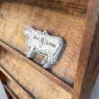 画像10: VINTAGE ANTIQUE ヴィンテージ アンティーク 昭和レトロ 古道具 カード立て ショップカードスタンド 棚 / 陳列棚 飾り棚 木製 収納 家具 古民家 蔵 うぶだし 日本 (10)