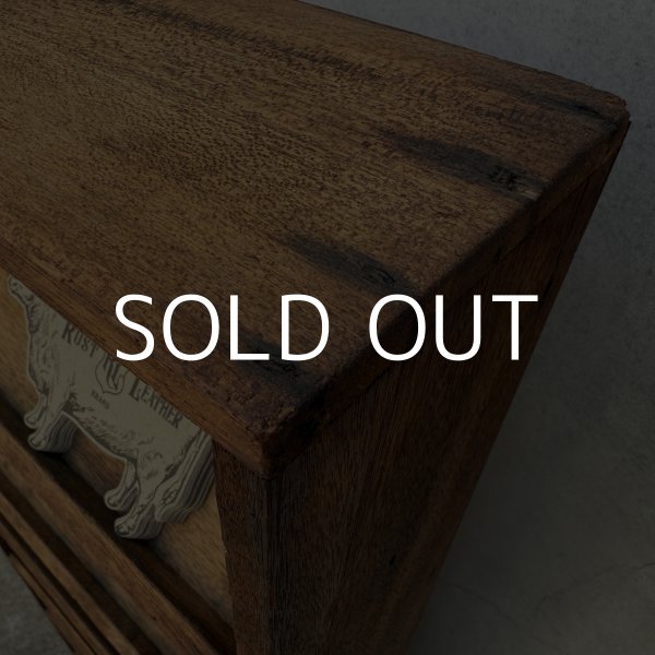 画像9: VINTAGE ANTIQUE ヴィンテージ アンティーク 昭和レトロ 古道具 カード立て ショップカードスタンド 棚 / 陳列棚 飾り棚 木製 収納 家具 古民家 蔵 うぶだし 日本 (9)