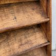 画像7: VINTAGE ANTIQUE ヴィンテージ アンティーク 昭和レトロ 古道具 カード立て ショップカードスタンド 棚 / 陳列棚 飾り棚 木製 収納 家具 古民家 蔵 うぶだし 日本 (7)