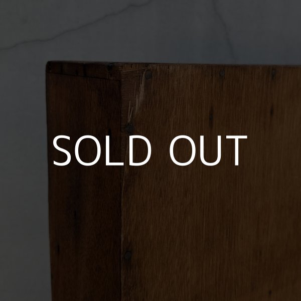 画像8: VINTAGE ANTIQUE ヴィンテージ アンティーク 昭和レトロ 古道具 カード立て ショップカードスタンド 棚 / 陳列棚 飾り棚 木製 収納 家具 古民家 蔵 うぶだし 日本 (8)