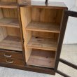 画像6: VINTAGE ANTIQUE ヴィンテージ アンティーク 昭和レトロ 古道具 棚 キャビネット / 食器棚 陳列棚 飾り棚 木製 収納 家具 古民家 蔵 うぶだし 日本 (6)