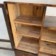 画像5: VINTAGE ANTIQUE ヴィンテージ アンティーク 昭和レトロ 古道具 棚 キャビネット / 食器棚 陳列棚 飾り棚 木製 収納 家具 古民家 蔵 うぶだし 日本 (5)