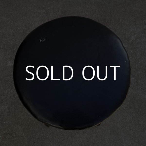 画像4: ヴィンテージ アンティーク 昭和レトロ 古道具 ドクターチェア 椅子 スツール / 回転いす 丸椅子 木製 家具 病院 店舗什器 日本 (4)