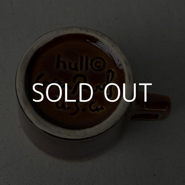 画像6: VINTAGE ANTIQUE HULL POTTERY MUGCUP ヴィンテージ アンティーク ハル マグカップ ブラウンドリップ コップ 食器 陶器 / コーヒーカップ  ブラウン 茶色 カフェ 喫茶店 店舗什器 アメリカ h (6)