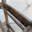 画像8: VINTAGE ANTIQUE SHOERACK ヴィンテージ アンティーク 棚 シューラック シュートロリー / インダストリアル 陳列棚 カート 家具 木製 ブラウン 店舗什器 アメリカ (8)