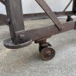 画像9: VINTAGE ANTIQUE SHOERACK ヴィンテージ アンティーク 棚 シューラック シュートロリー / インダストリアル 陳列棚 カート 家具 木製 ブラウン 店舗什器 アメリカ (9)