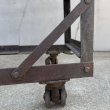 画像10: VINTAGE ANTIQUE SHOERACK ヴィンテージ アンティーク 棚 シューラック シュートロリー / インダストリアル 陳列棚 カート 家具 木製 ブラウン 店舗什器 アメリカ (10)