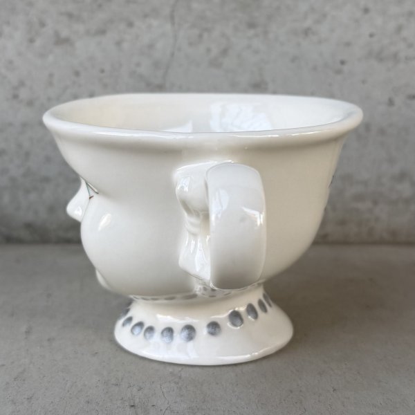 画像4: VINTAGE ANTIQUE BAILEYS HELEN HUNNT ヴィンテージ アンティーク ベイリーズ フェイスカップ ヘレンハント / コレクタブル オブジェ ティーカップ マグカップ ノベルティ 陶器 食器 雑貨 B (4)