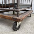 画像8: VINTAGE ANTIQUE BINDERY CART ヴィンテージ アンティーク 棚 ファクトリーカート バインダリーカート / インダストリアル 陳列棚 カート 家具 木製 アイアン 店舗什器 アメリカ (8)