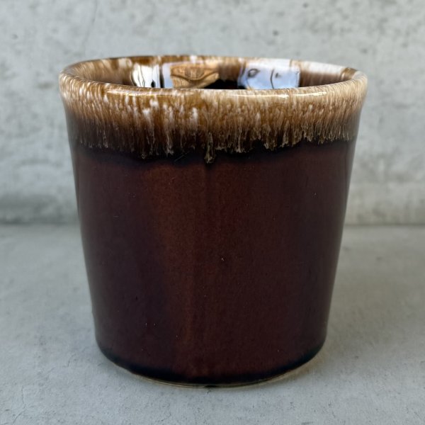 画像4: VINTAGE ANTIQUE MCCOY POTTERY MUGCUP ヴィンテージ アンティーク マッコイ マグカップ コップ 食器 陶器 / コーヒーカップ  ブラウン 茶色 カフェ 喫茶店 店舗什器 アメリカ i (4)