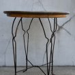 画像5: VINTAGE ANTIQUE ICE CREAM PARLOR TABLE ヴィンテージ アンティーク アイスクリームパーラーテーブル テーブル / 家具 アイアン 木製 店舗什器 アメリカ (5)