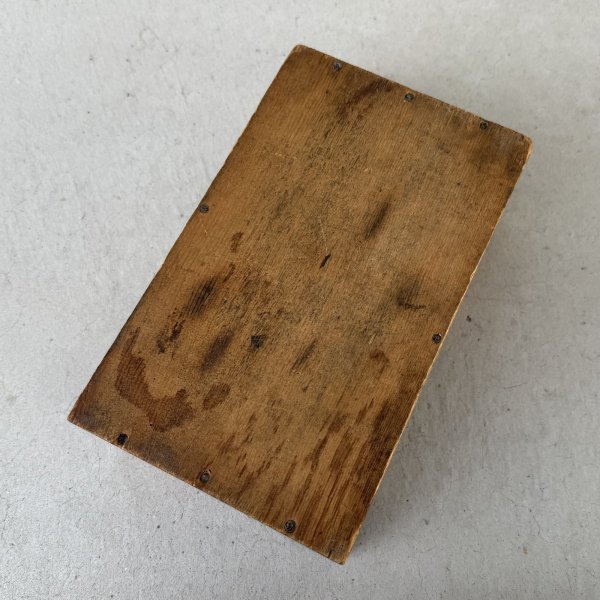 画像7: VINTAGE ANTIQUE WOOD CRATE WOODEN BOX NORTHWESTERN YEAST CO. ヴィンテージ アンティーク ウッドボックス 木箱 / コレクタブル 収納 ケース あられ組 アドバタイジング 企業物 店舗什器 アメリカ (7)