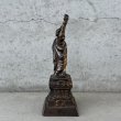 画像3: VINTAGE ANTIQUE STATUE OF LIBERTY ヴィンテージ アンティーク 自由の女神 / コレクタブル オブジェ インテリア ディスプレイ 置物 雑貨 アメリカ (3)