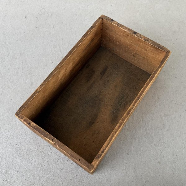 画像6: VINTAGE ANTIQUE WOOD CRATE WOODEN BOX NORTHWESTERN YEAST CO. ヴィンテージ アンティーク ウッドボックス 木箱 / コレクタブル 収納 ケース あられ組 アドバタイジング 企業物 店舗什器 アメリカ (6)