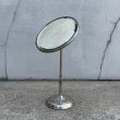 画像6: VINTAGE ANTIQUE MIRROR ヴィンテージ アンティーク スタンドミラー 鏡 / 卓上ミラー シェービングミラー 化粧 店舗什器 アメリカ (2) (6)