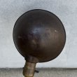 画像7: VINTAGE ANTIQUE DESKLAMP LEVITON ヴィンテージ アンティーク デスクランプ スタンドライト 卓上ライト テーブルランプ 照明 / グースネック アイアン 葉っぱ E26 店舗什器 アメリカ (7)