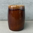 画像4: VINTAGE ANTIQUE HULL POTTERY MUGCUP ヴィンテージ アンティーク ハル マグカップ コーヒーマグ ブラウンドリップ コップ 食器 陶器 / ブラウン 茶色 カフェ 喫茶店 店舗什器 アメリカ i (4)