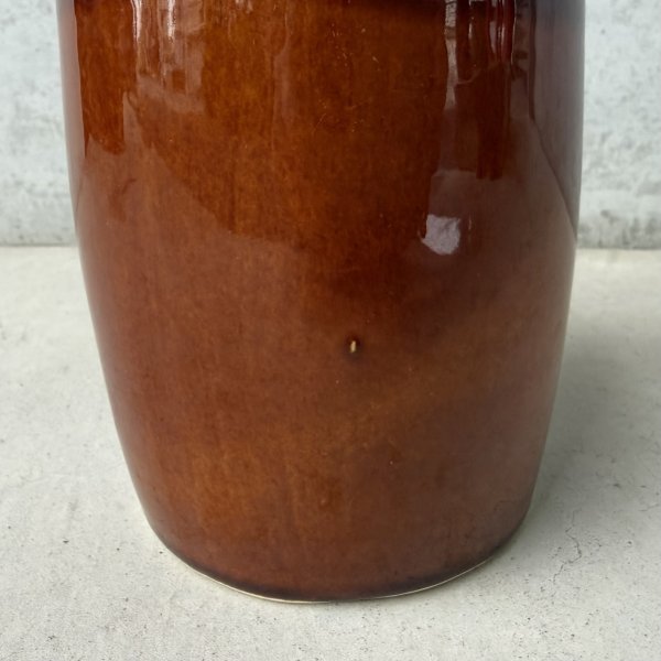 画像8: VINTAGE ANTIQUE HULL POTTERY MUGCUP ヴィンテージ アンティーク ハル マグカップ コーヒーマグ ブラウンドリップ コップ 食器 陶器 / ブラウン 茶色 カフェ 喫茶店 店舗什器 アメリカ i (8)