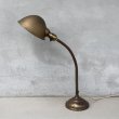 画像4: VINTAGE ANTIQUE DESKLAMP ALMOND MFG ヴィンテージ アンティーク デスクランプ スタンドライト 卓上ライト テーブルランプ 照明 / グースネック E26 店舗什器 アメリカ (4)