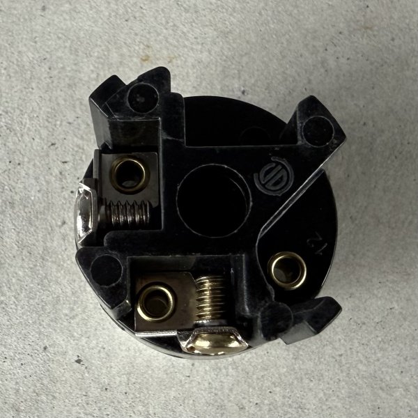 画像4:  LAMP SOCKET キーレス ソケット ランプ ブラス 真鍮 E26 / インダストリアル ライト リペアパーツ 照明 電気 アメリカ USA (2) (4)