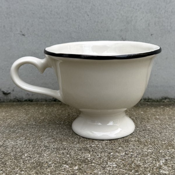 画像2: VINTAGE ANTIQUE BAILEYS CUP ヴィンテージ アンティーク ベイリーズ フェイスカップ / コレクタブル オブジェ ティーカップ マグカップ ノベルティ 陶器 食器 雑貨 I (2)