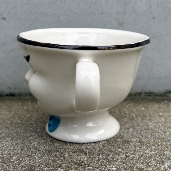 画像4: VINTAGE ANTIQUE BAILEYS CUP ヴィンテージ アンティーク ベイリーズ フェイスカップ / コレクタブル オブジェ ティーカップ マグカップ ノベルティ 陶器 食器 雑貨 I (4)