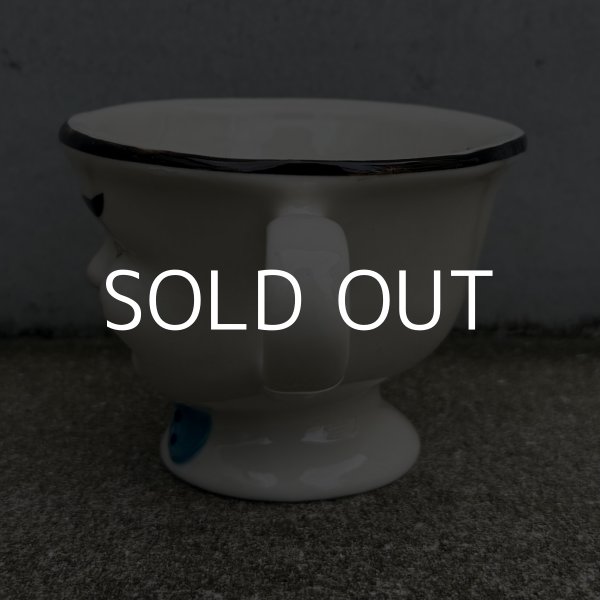 画像4: VINTAGE ANTIQUE BAILEYS CUP ヴィンテージ アンティーク ベイリーズ フェイスカップ / コレクタブル オブジェ ティーカップ マグカップ ノベルティ 陶器 食器 雑貨 I (4)