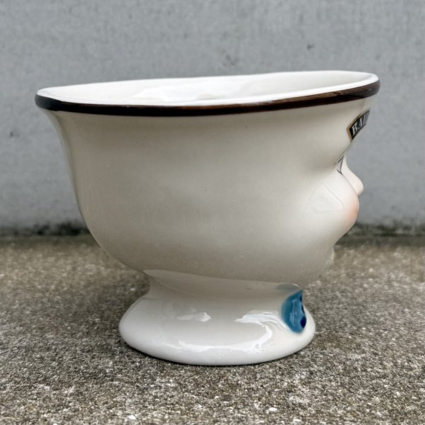 画像3: VINTAGE ANTIQUE BAILEYS CUP ヴィンテージ アンティーク ベイリーズ フェイスカップ / コレクタブル オブジェ ティーカップ マグカップ ノベルティ 陶器 食器 雑貨 G (3)