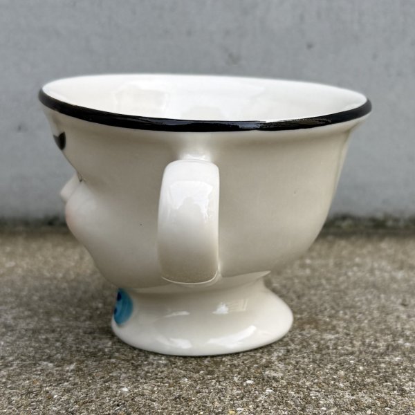 画像4: VINTAGE ANTIQUE BAILEYS CUP ヴィンテージ アンティーク ベイリーズ フェイスカップ / コレクタブル オブジェ ティーカップ マグカップ ノベルティ 陶器 食器 雑貨 C (4)